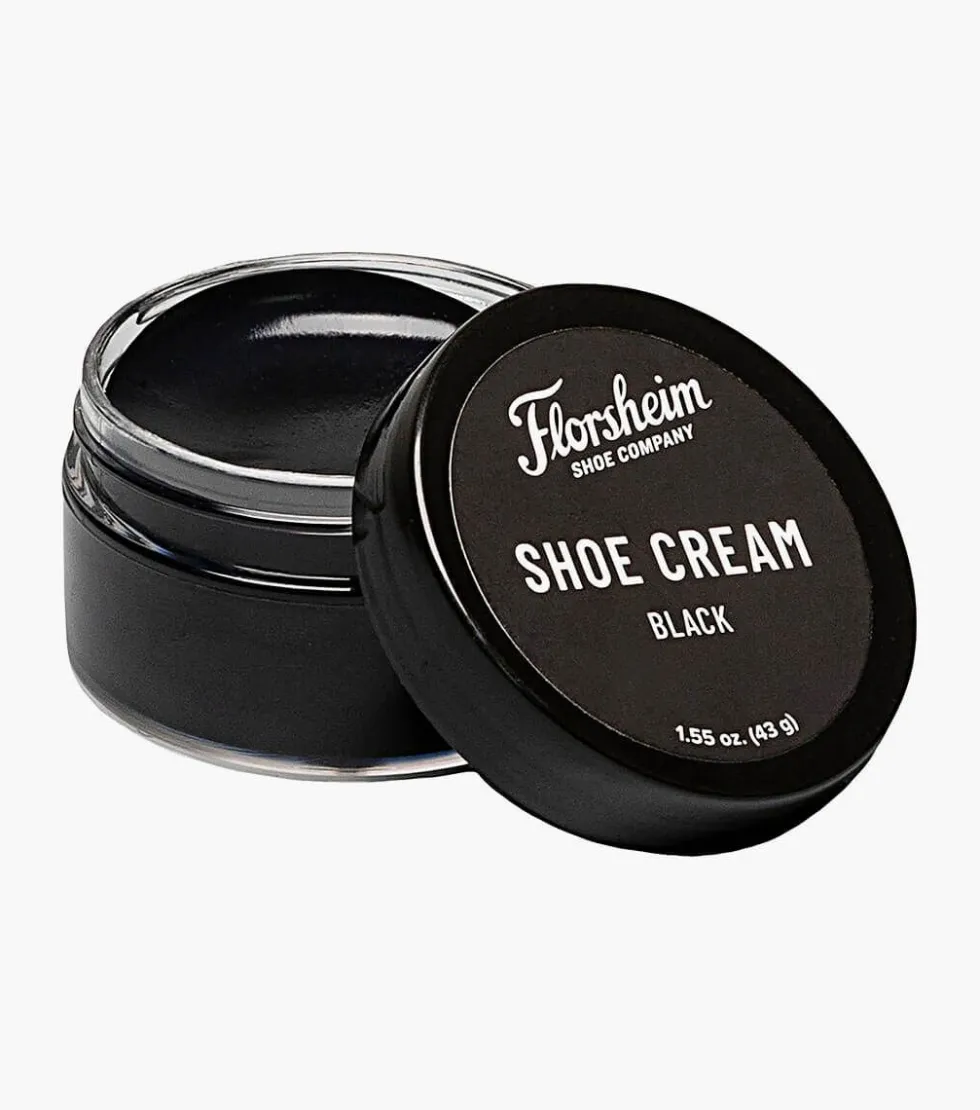 Florsheim Black Shoe Cream- Shoe Care